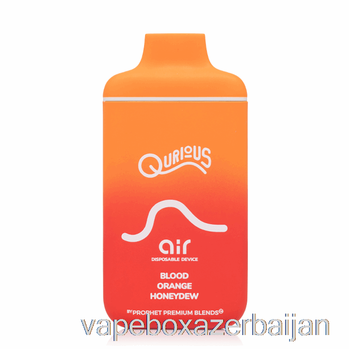 Vape Box Azerbaijan Qurious Air 6000 Disposable Blood Orange Honeydew